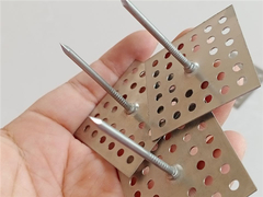 HUIHAO CUSTOM geperforeerde isolatie hangers met zelf vergrendelende wasser gebruikt voor HVAC kanaal isolatie W