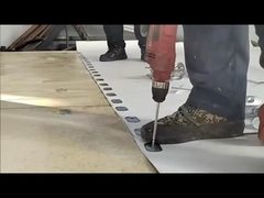 TPO-naadplaten die worden gebruikt voor eenvoudige installatie van TPO-eenlaagdakken