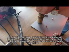 Verwarmingsmachine voor condensatorontladingsstutten voor M3-M12 of M3-M16-stutten