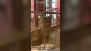 Roestvrij staal 316L metalen ringgaasgordijn voor binnen- en buitendecoratie